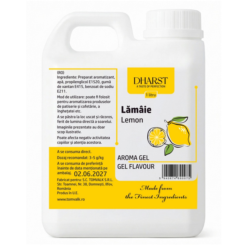 tomvalk.ro Aroma gel termostabila - LAMAIE - Dharst - 1 L