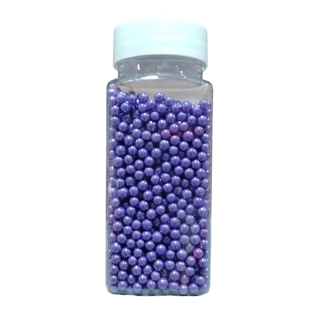 tomvalk.ro Perle 4 mm - Mov - 100gr