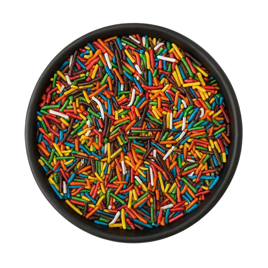 tomvalk.ro Drajeuri decorative Mix multicolor betisoare nr 2 - 1Kg