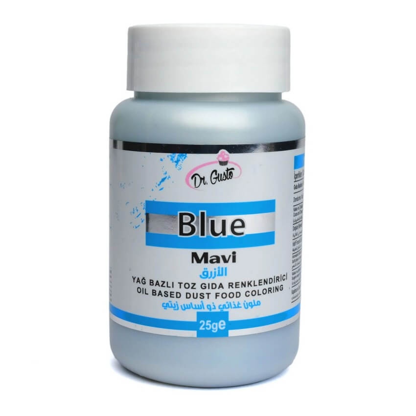 ciocolata diblong Colorant alimentar liposolubil - pudra - ALBASTRU - Dr. Gusto 25 gr