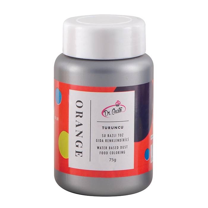 prostovit dr max Colorant pudra hidrosolubil - Dr. Gusto - 75 g - PORTOCALIU