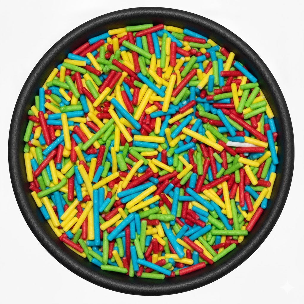 tomvalk.ro Drajeuri decorative Mix multicolor betisoare nr.15 - 1Kg