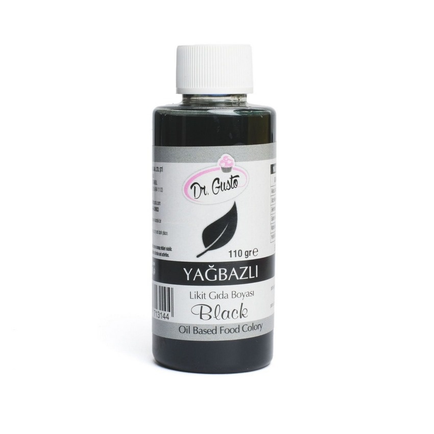 capsule starbucks dolce gusto Colorant alimentar lichid liposolubil - Dr. Gusto - NEGRU - 110 gr