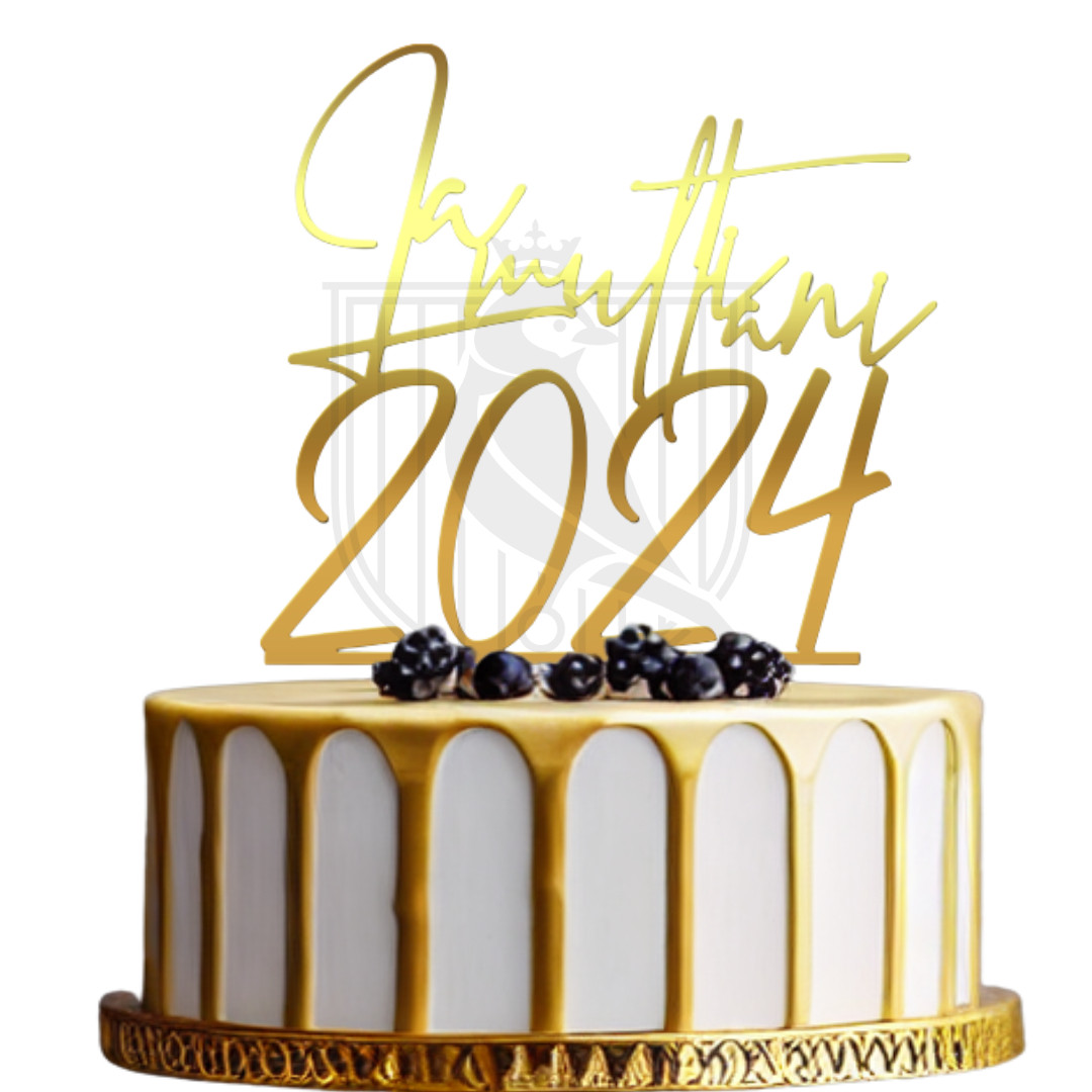 felicitari de la multi ani pentru barbati Topper pentru tort "La multi ani 2024" Prb