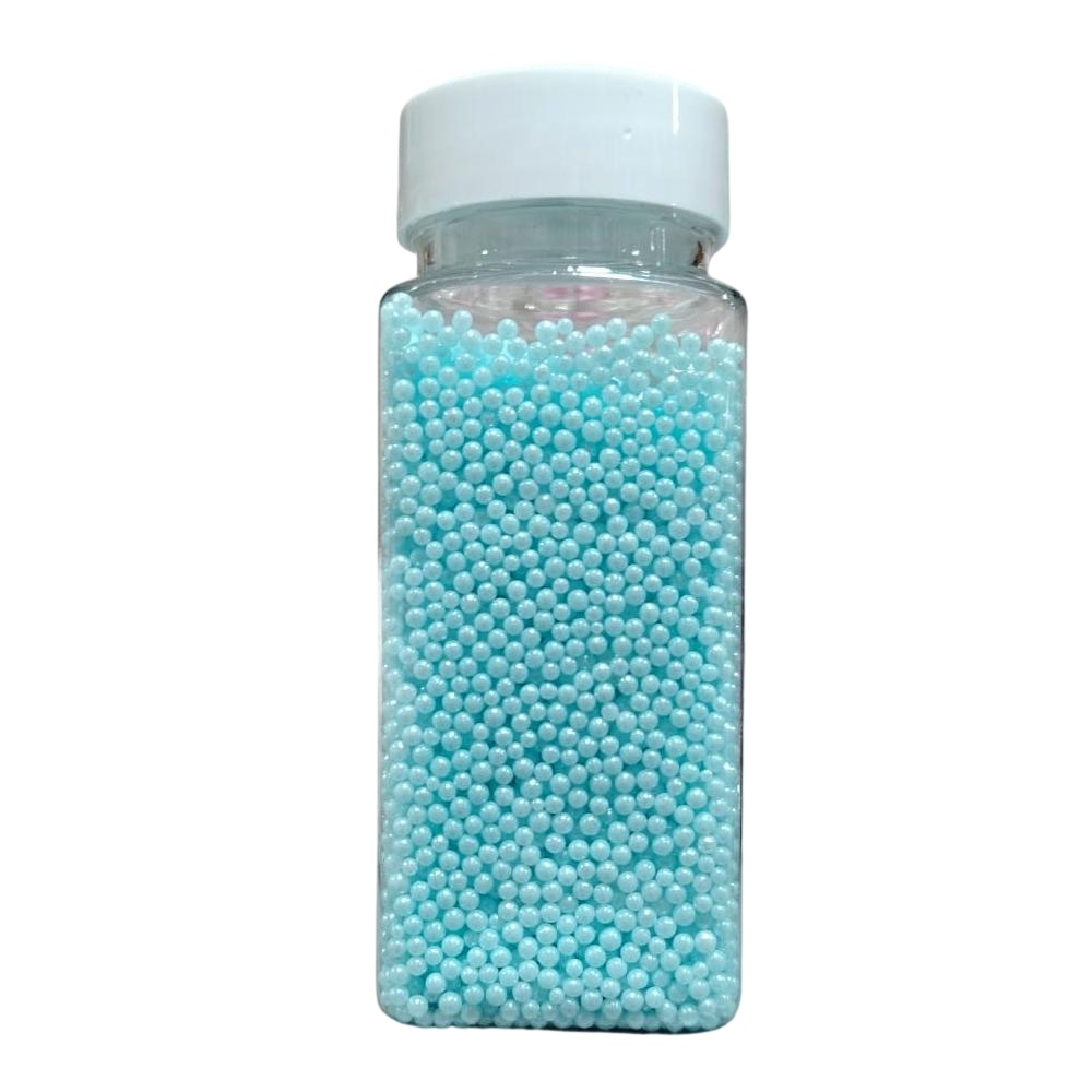 tomvalk.ro Perle 2 mm - Albastru deschis - 100gr