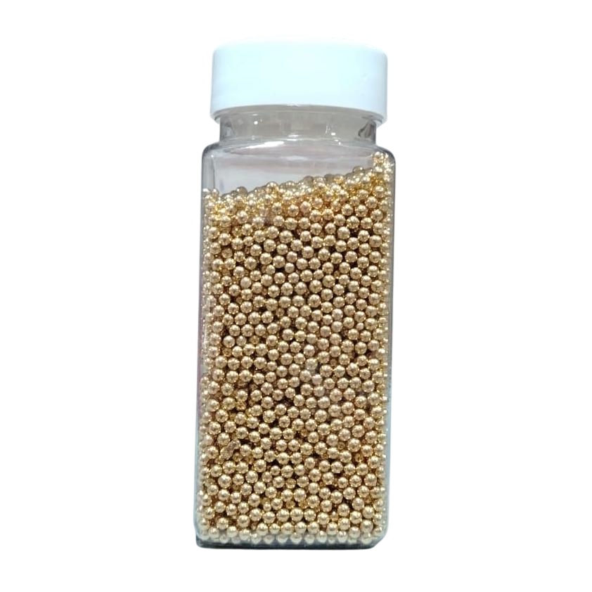 tomvalk.ro Perle 2 mm - AURIU - 100 gr.