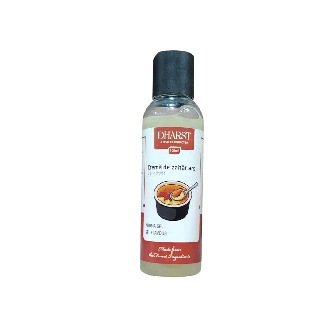 tomvalk.ro Aroma gel termostabila - Crema de zahar ars - Dharst - 100ml.