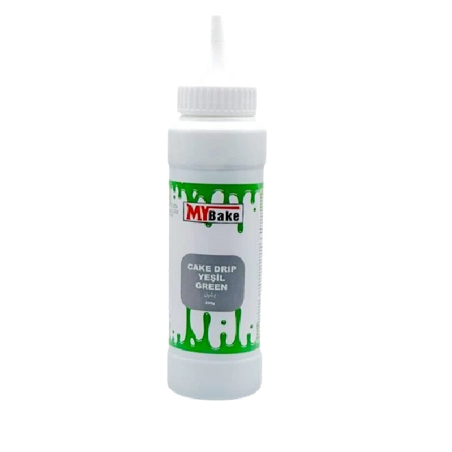 tomvalk.ro Cake Drip - Glazura de ciocolata - Verde - MyBake - 250g