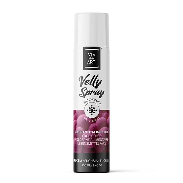 tomvalk.ro Colorant Spray - Fuchsia - Catifea/Velvet – 250 ml – Via delle Arti