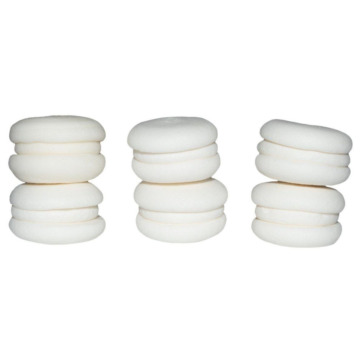 tomvalk.ro Decoratiuni comestibile din zahar - set "Macarons Alb"