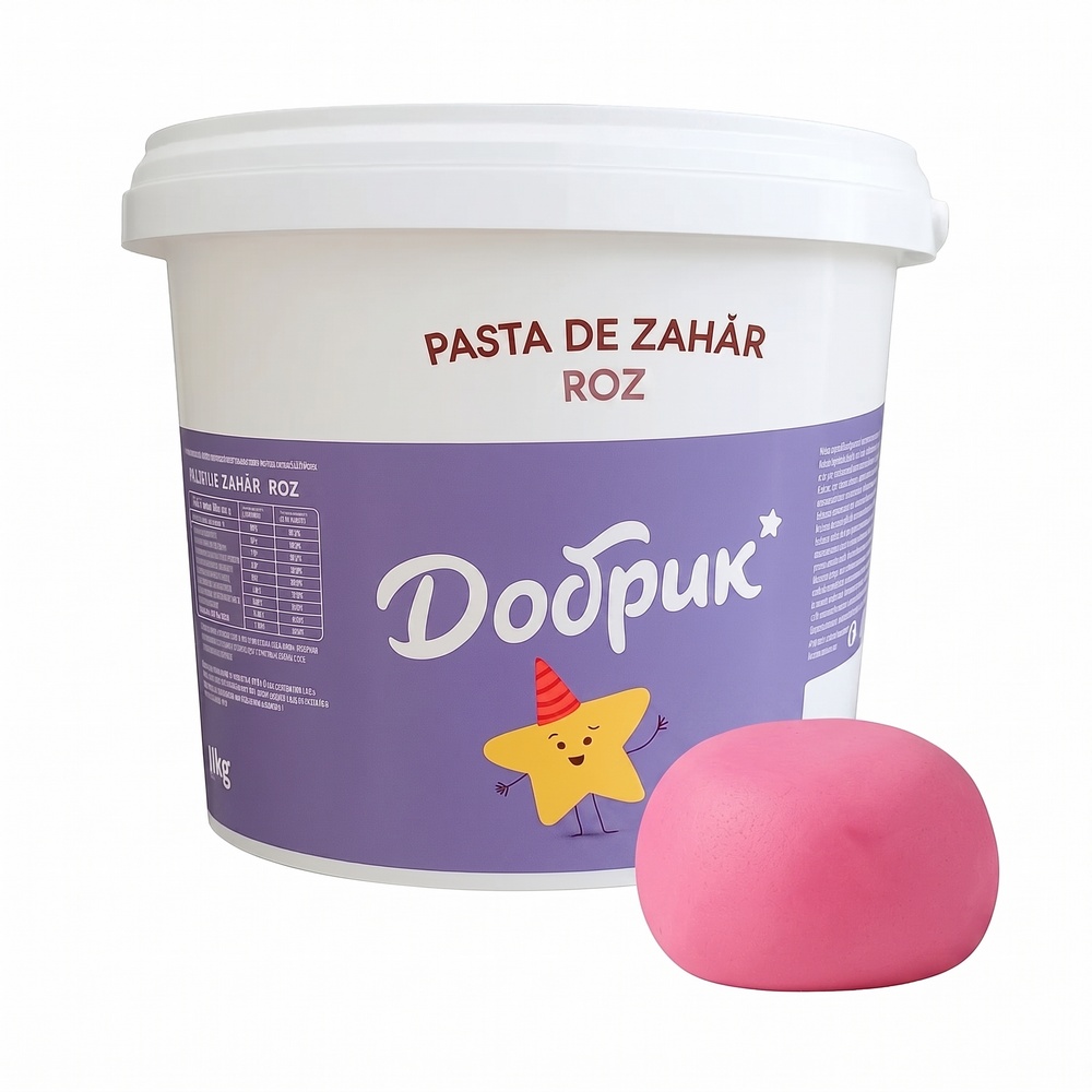 tomvalk.ro Pasta de zahar – ROZ – 1 kg – Dobryk