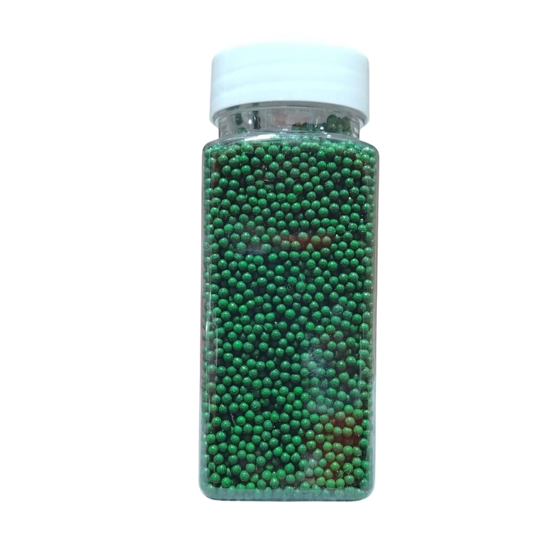 tomvalk.ro Perle 2 mm - Verde - 100g