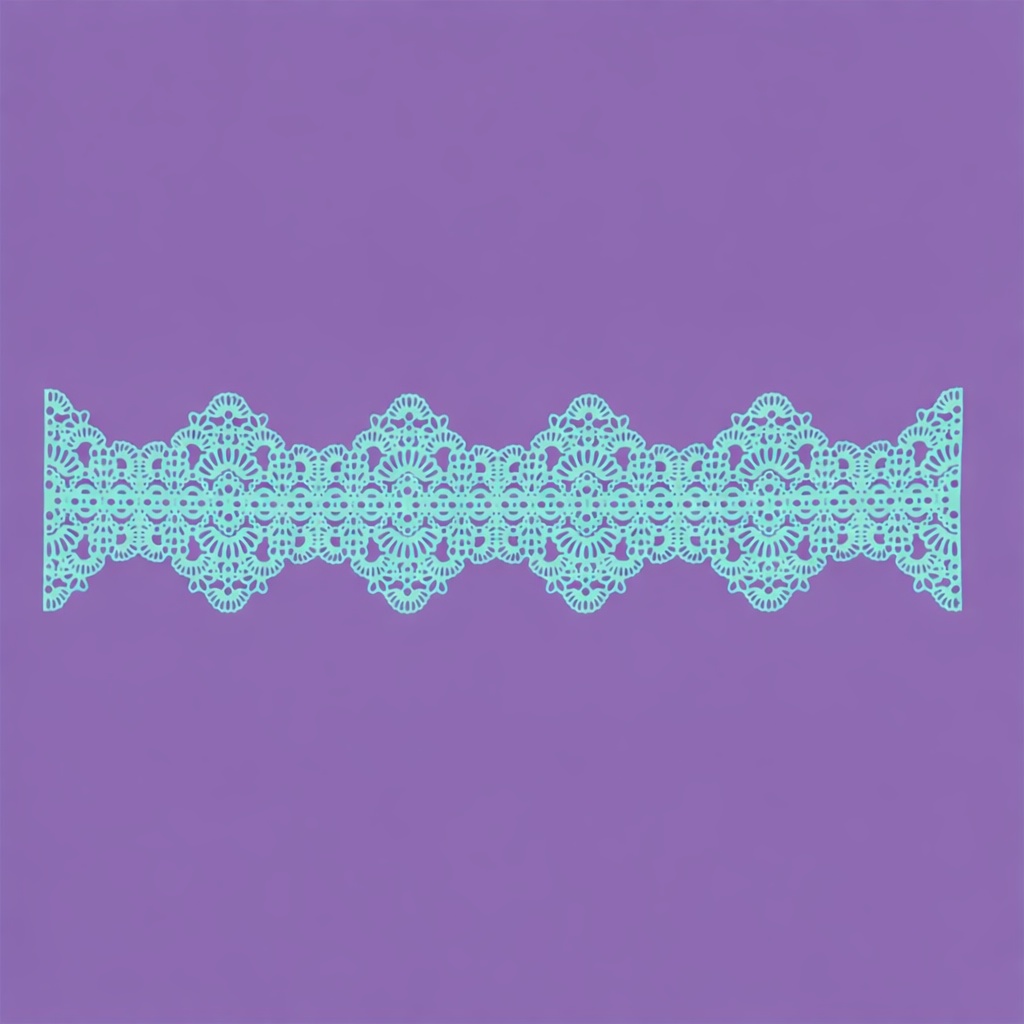 Set 3 dantele comestibile pentru decor - Model 1 - Tiffany (tucoaz)