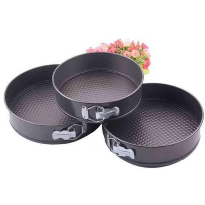 tomvalk.ro Set 3 forme tort rotunde - 24 cm - 26 cm - 28 cm
