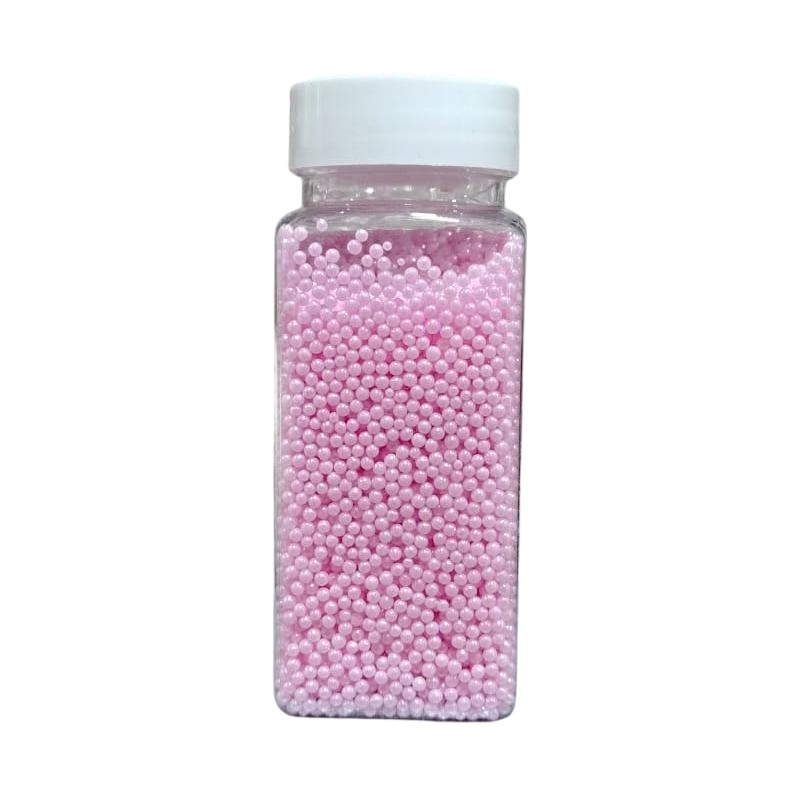 tomvalk.ro Perle 2 mm - Roz deschis - 100gr