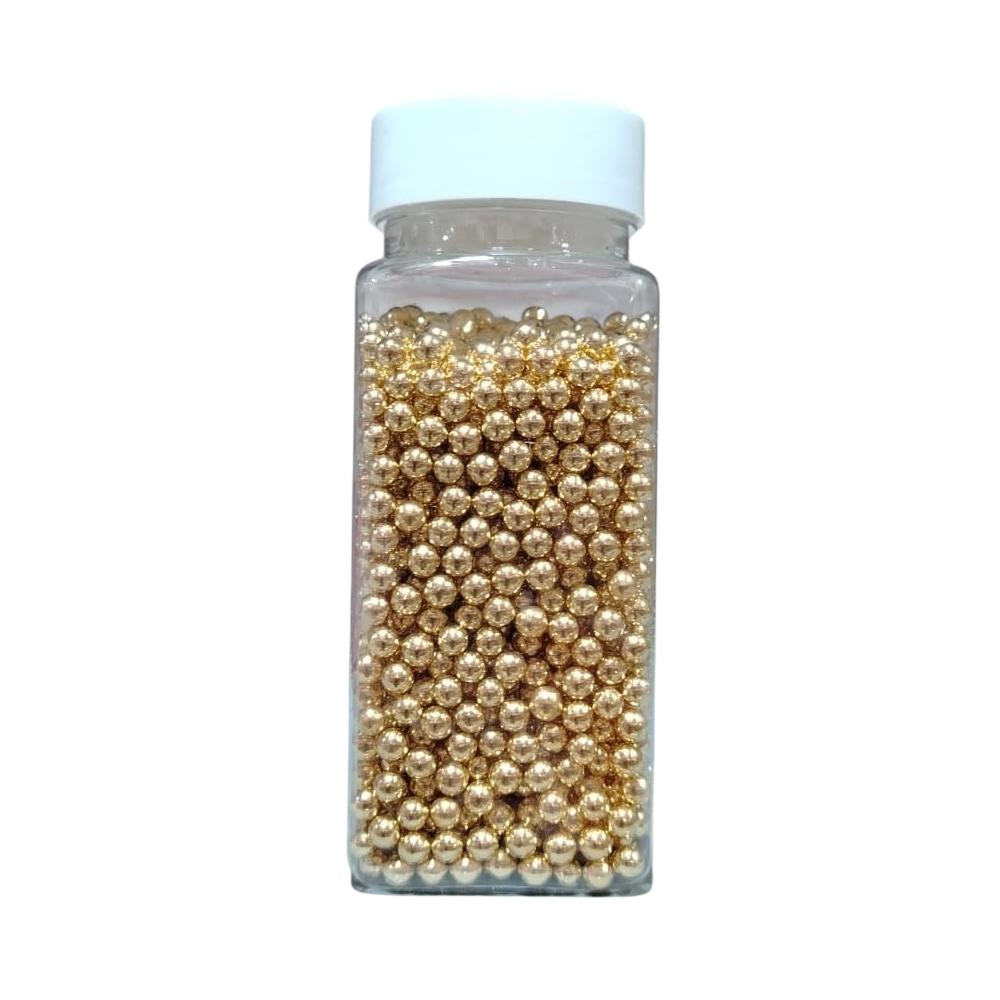 tomvalk.ro Perle 4 mm - AURIU - 100 gr.