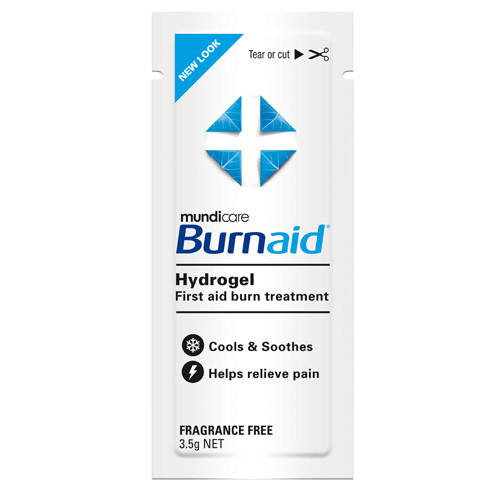 Plic gel pentru arsuri BURNAID non TTO - hidrogel - steril 3.5g