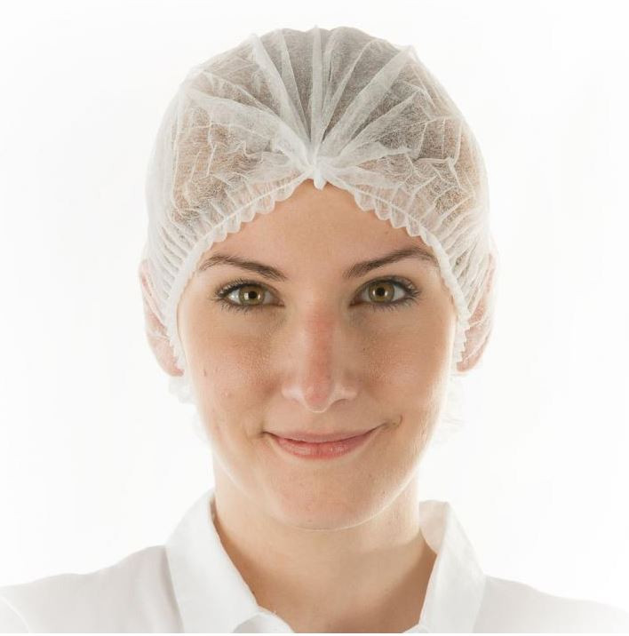 Capelina MOB CAP verde - cu elastic, 50 cm - 100 buc