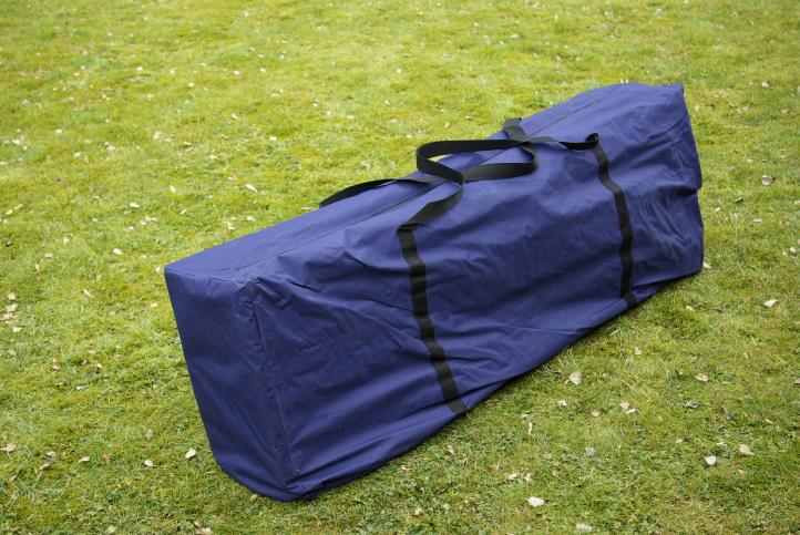 Geanta pavilion 3x6 m - culoare albastru - 50 x 23 x 158 cm
