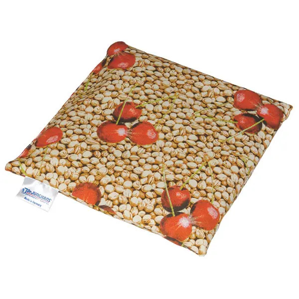 Perna cu samburi de cires 40x50 cm - husa din bumbac - rezista incalzita la microwelle
