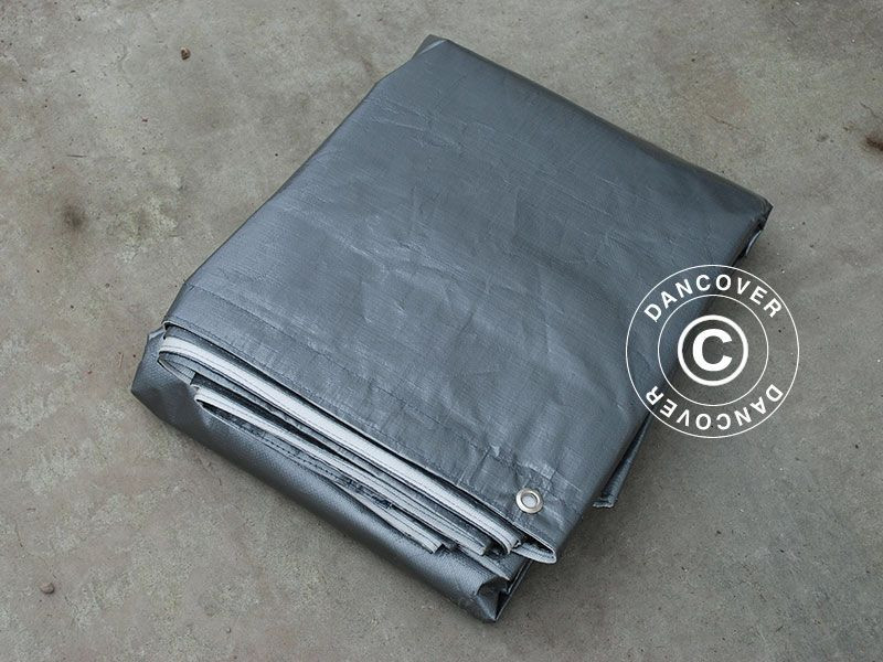 Prelata Tarpaulin cu capse 6x12m - material PE 300g
