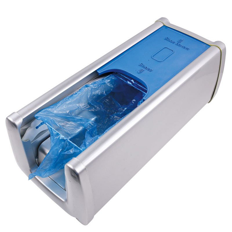 Dispenser acoperitori ECOSTEP - 56x26x22 cm - culoare albastru argintiu