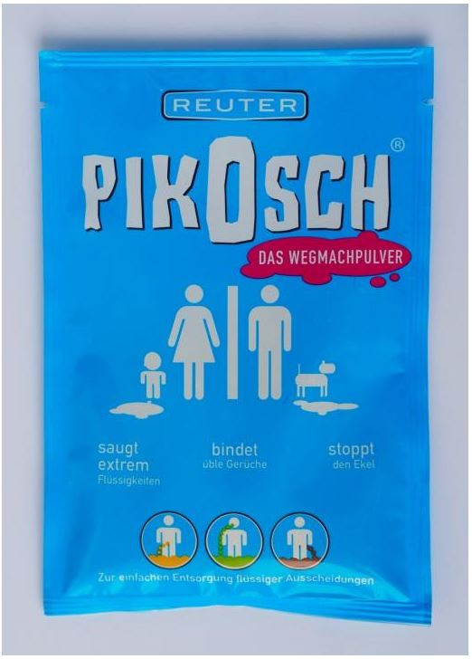 Pudra PIKOSCH FAMILY indepartare lichide(urina sange voma) - pachet de 3x34.5 grame