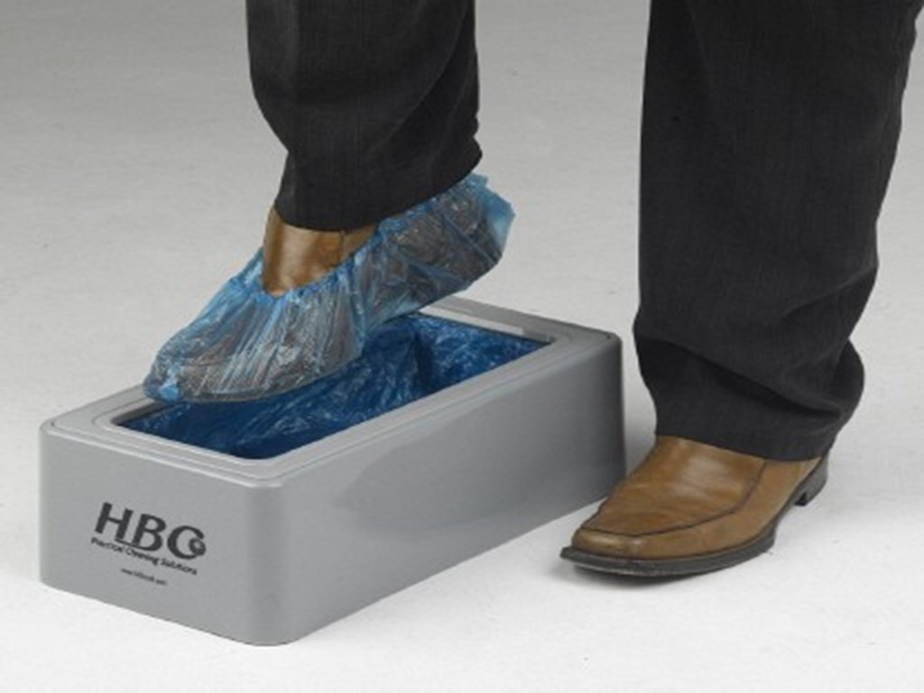 Dispenser acoperitori HBS - culoare gri crom