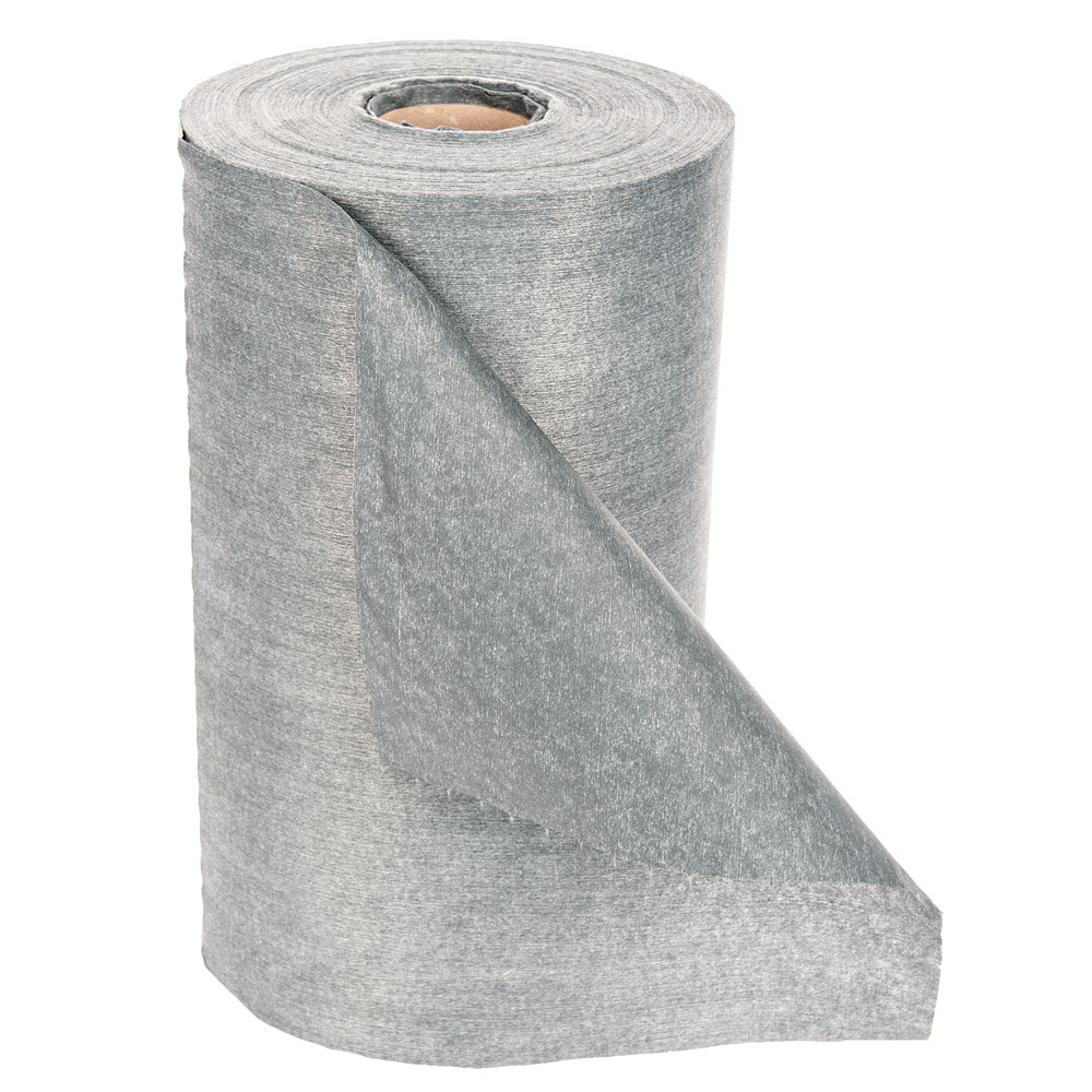 Hartie industriala neteda 1 strat - tip rola - 42x38 cm - 152 m - culoare gri - 400 ruperi