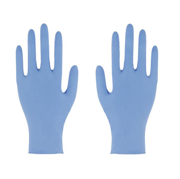 Manusi examinare LIFEGUARD - Latex usor pudrate - marime L - 100 buc