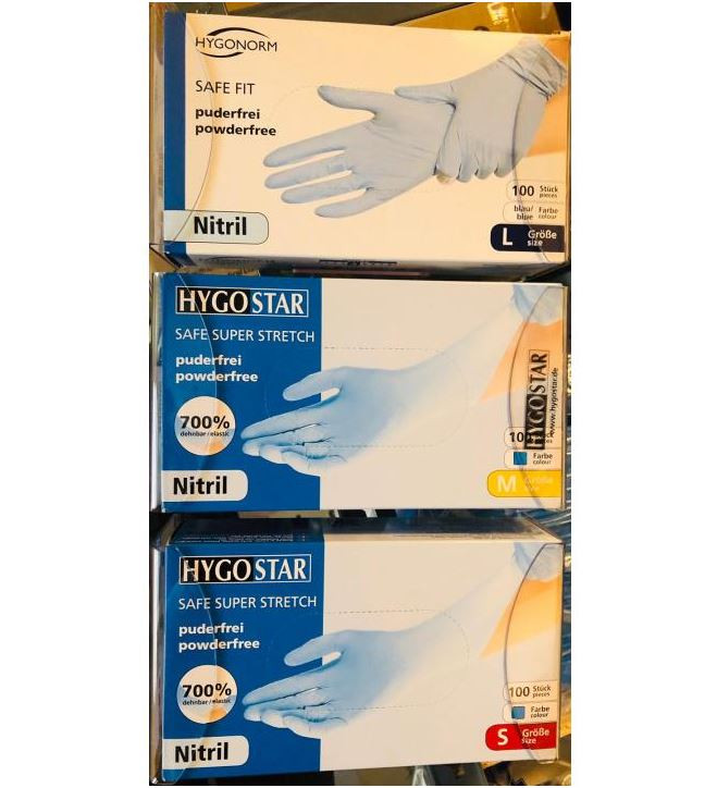 Suport din ABS transparent pentru 3 cutii de manusi - 39x8.5x22 cm