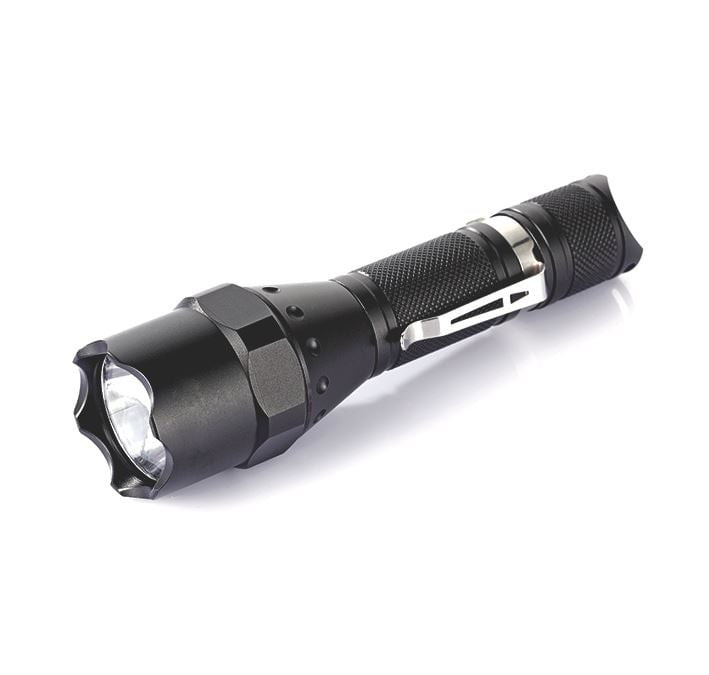 Lanterna tactica T40 cu LED - reglabila 1000 Lumen, carcasa aluminiu - fara acumulator