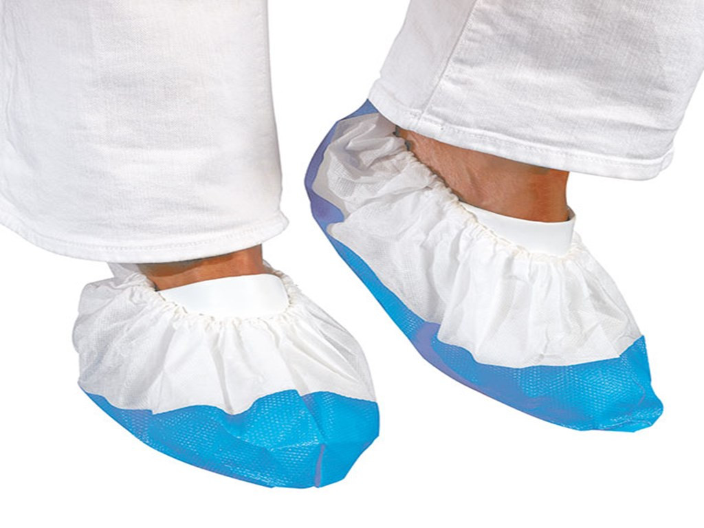Acoperitori incaltaminte LIFEGUARD din NON WOVEN - talpa antiaderenta unica folosinta