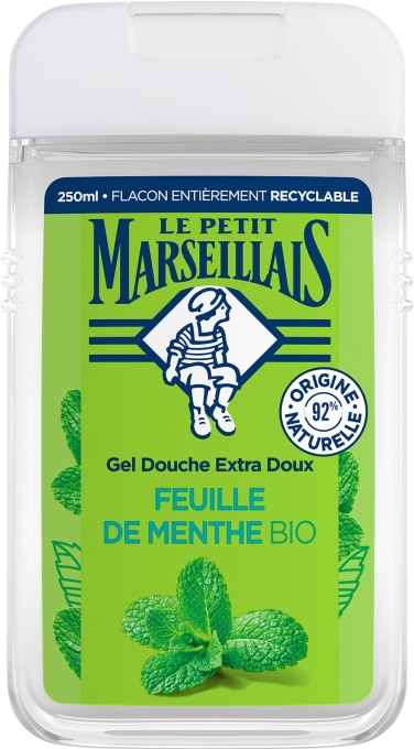 Le Petit Marseillais Gel De Duș Extra Delicat Frunză De Mentă Flacon 250ml