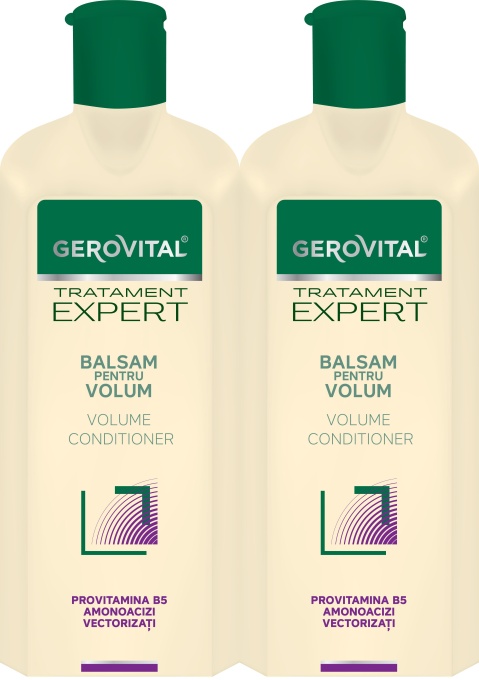Gerovital Tratament Expert Balsam Pentru Volum 2x250ml