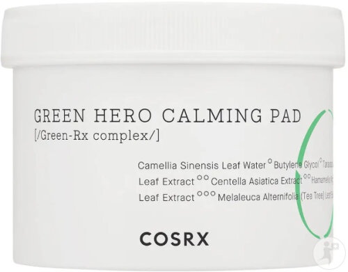Cosrx One Step Green Hero Dischete Pentru Calmare 70 Bucăți