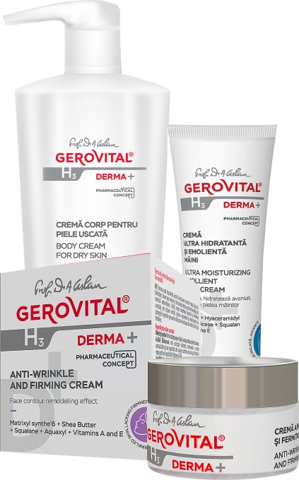 Gerovital H3 Derma+ Creme 3 Produse