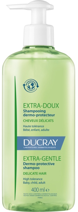 Ducray Extra-Gentle Șampon Dermo-Protector Pentru Păr Delicat Flacon Dozator 400ml