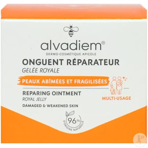 Alvadiem Unguent Reparator Pentru Iritații Crăpături Și Fisuri 50ml