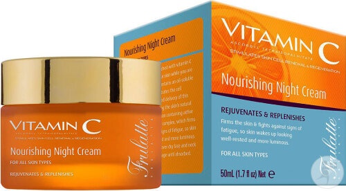 Arganicare Cremă De Noapte Hrănitoare Cu Vitamina C Pot 50ml