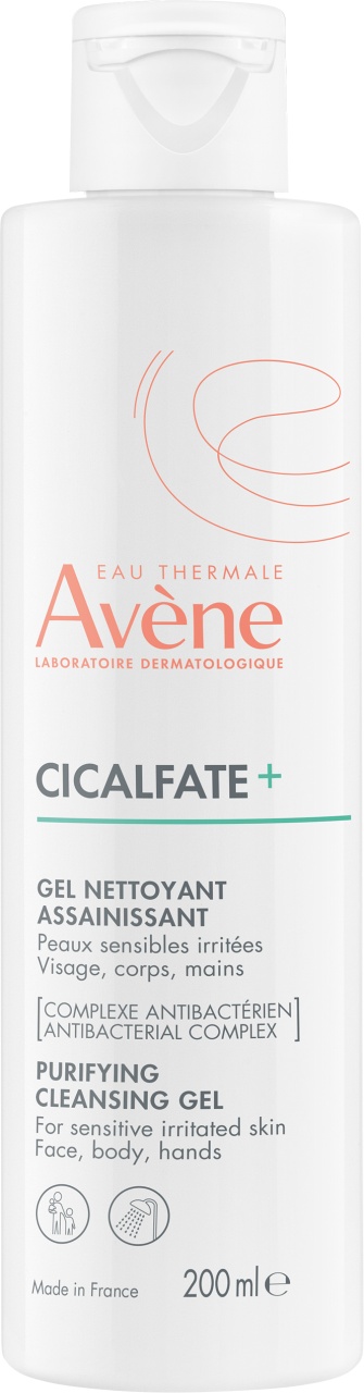 Avène Cicalfate+ Gel De Curățare Igienizant Piele Sensibilă Iritată 200ml