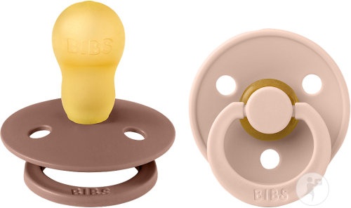 Bibs Colour Collection Suzete +18 Luni Mărimea 3 Woodchuck & Blush 2 Bucăți