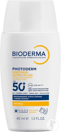 Bioderma Photoderm Xdefense Fluid Ultra Ușor Protecție Solară 50 40ml