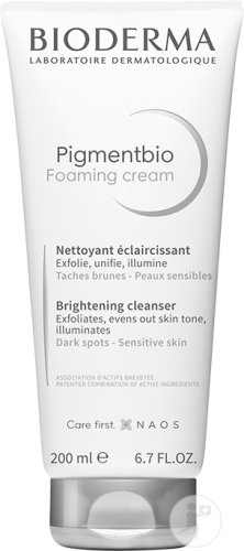 Bioderma Pigmentbio Cremă Spumantă Illuminatoare Anti‑Pete 200ml