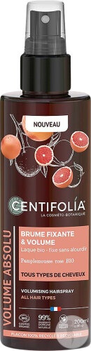 Centifolia Volume Absolu Spray Fixare Bio Toate Tipurile De Păr 200ml