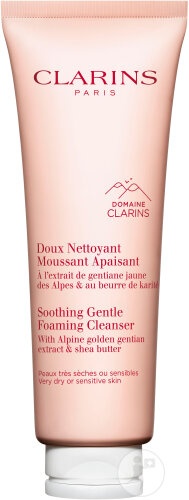 Clarins Demachiant Spumant Delicat Calmant Pielea Foarte Uscată Sensibilă Tub De 125ml