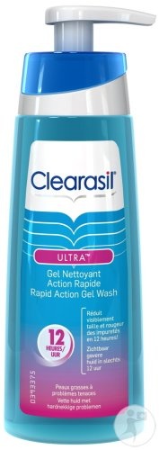 Clearasil Ultra Emulsie Gel Curățare Cu Acțiune Rapidă Flacon Cu Pompa 200ml