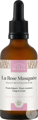 Comptoir Des Huiles La Rose Musquée Ulei Revitalizant Față Și Corp Flacon Picurător 50ml