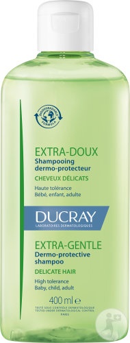 Ducray Extra-Gentle Șampon Dermo-Protector Pentru Păr Delicat 400ml