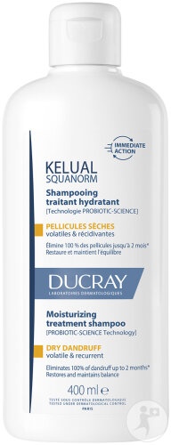 Ducray Kelual Squanorm Șampon Anti Mătreață Uscată Calmanta 400ml